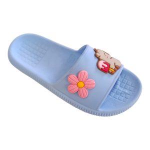 Chinelo Slide Capivara Sorvetinho Flor Infantil Colorido