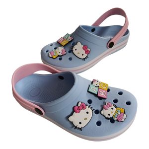 Sandália Fechada Juvenil Hello Kitty Escolar Confortável