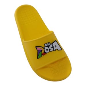 Chinelo Slide Juvenil Dos Rosa Leve Confortável Tendência