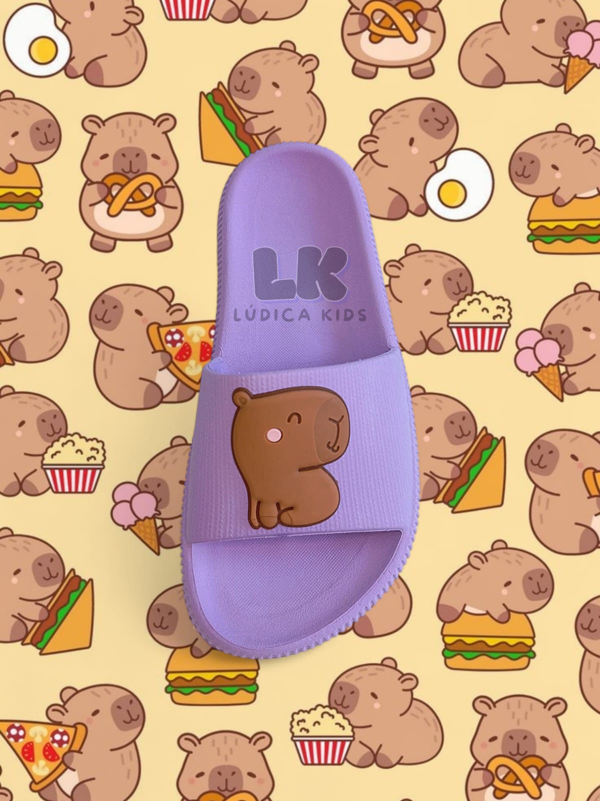 Chinelo Capivara Infantil Juvenil Adulto