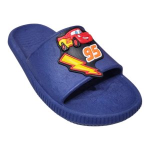 Chinelo Slide Macqueen Raio Divertido Infantil Meninos Confortável