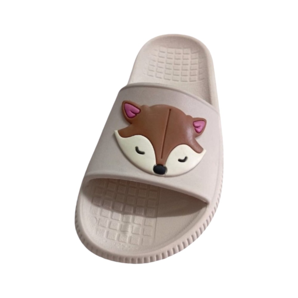 Chinelo Slide Raposa Menina Infantil Confortável - Imagem 3