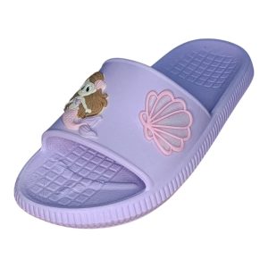 Chinelo Slide Sereia Concha Infantil Meninas Confortável