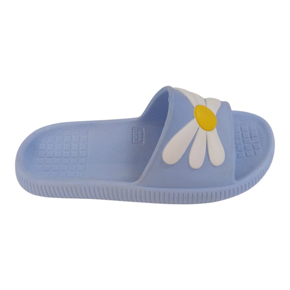 Chinelo Slide Flor Azaleia Infantil Delicado Meninas