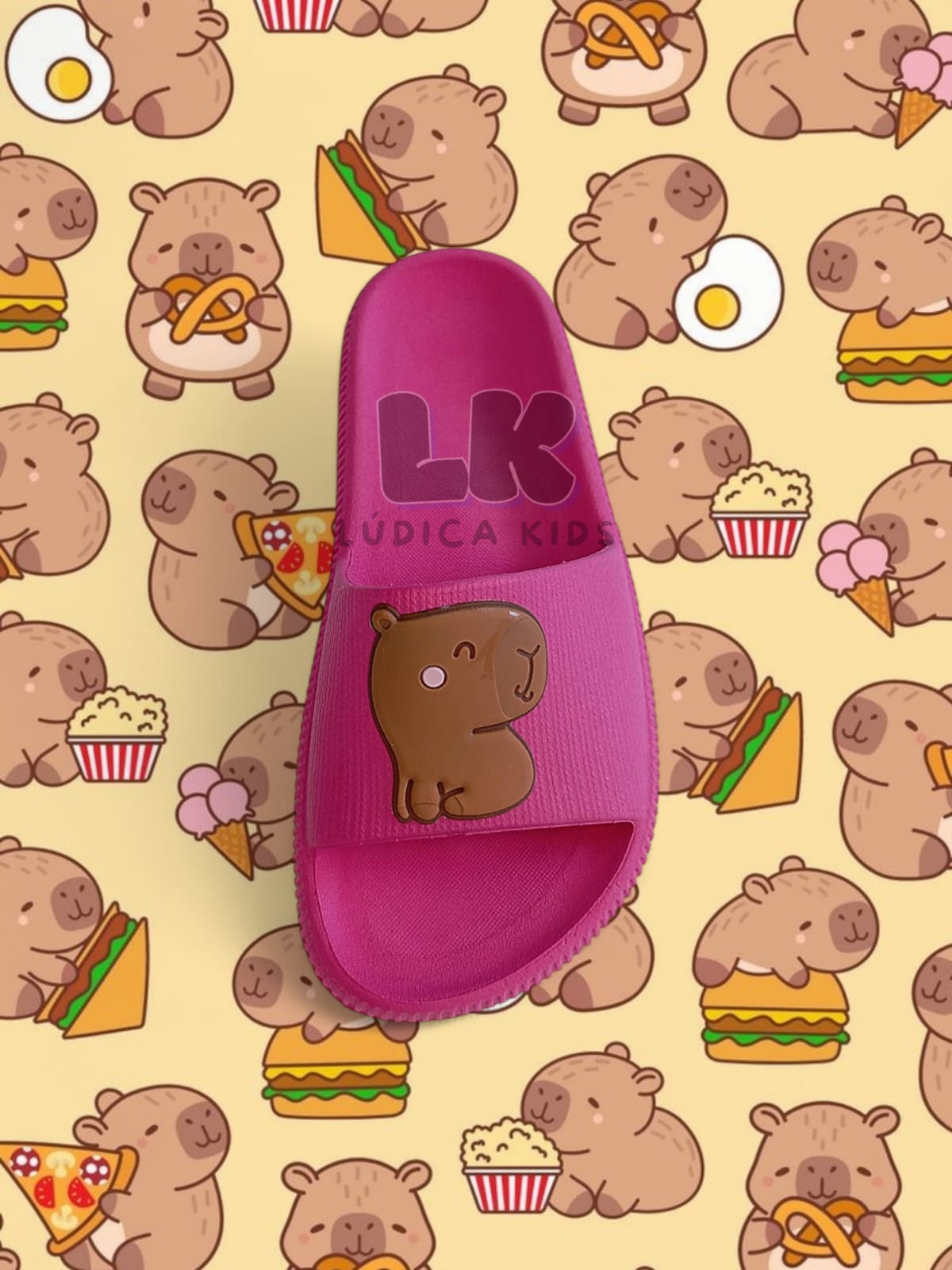 Chinelo Capivara Infantil Juvenil Adulto - Imagem 2