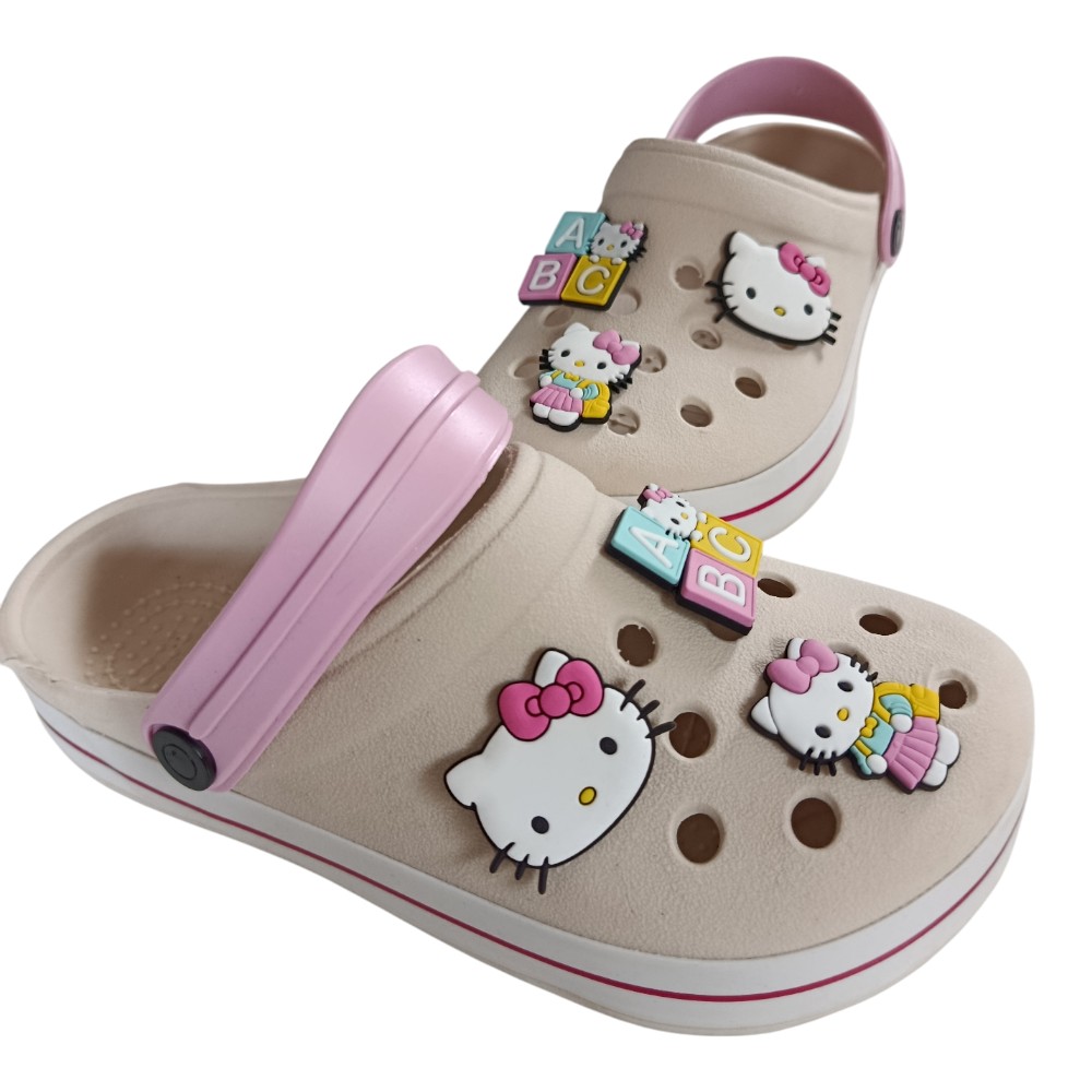 Sandália Fechada Juvenil Hello Kitty Escolar Confortável - Imagem 3