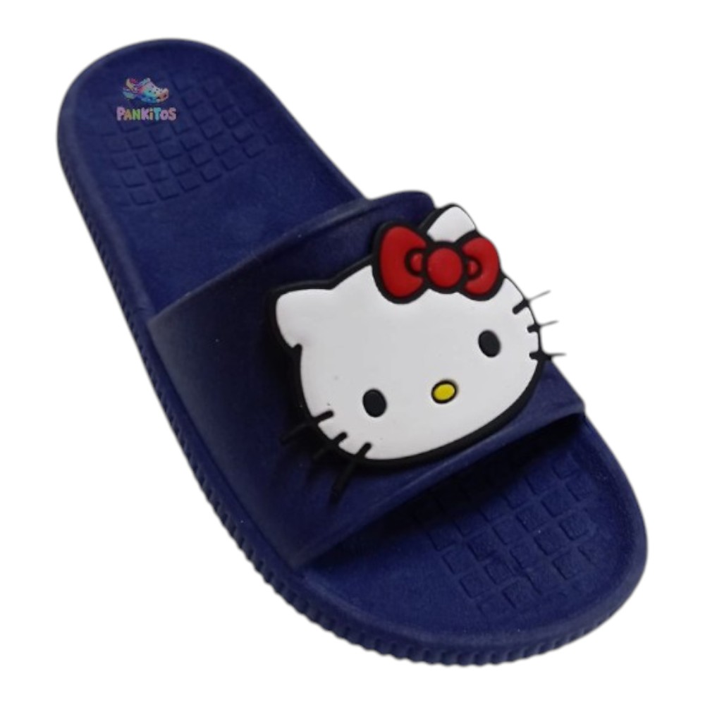 Chinelo Slide Hello Kitty Grande Menina Confortável - Imagem 2