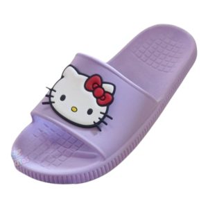 Chinelo Slide Hello Kitty Grande Menina Confortável