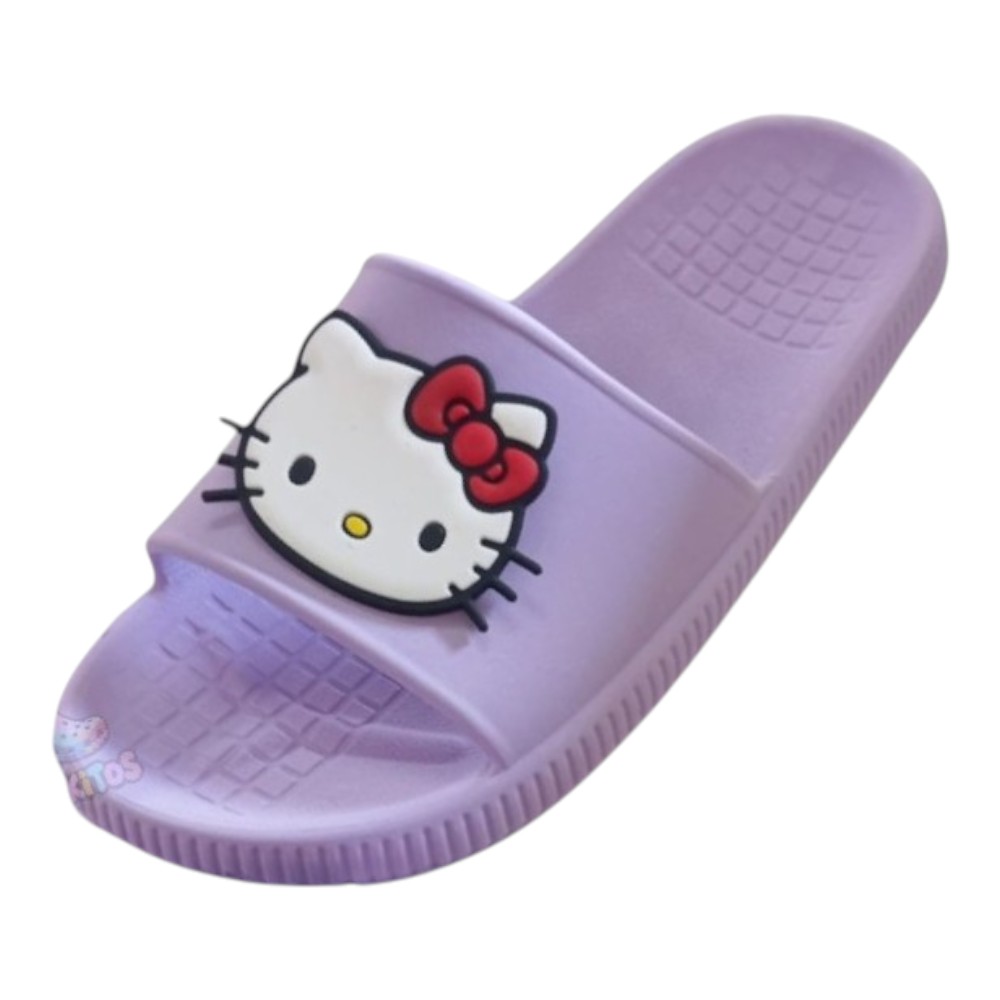 Chinelo Slide Hello Kitty Grande Menina Confortável