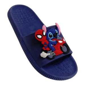 Chinelo Slide Stitch Aranha Moto Infantil Divertido