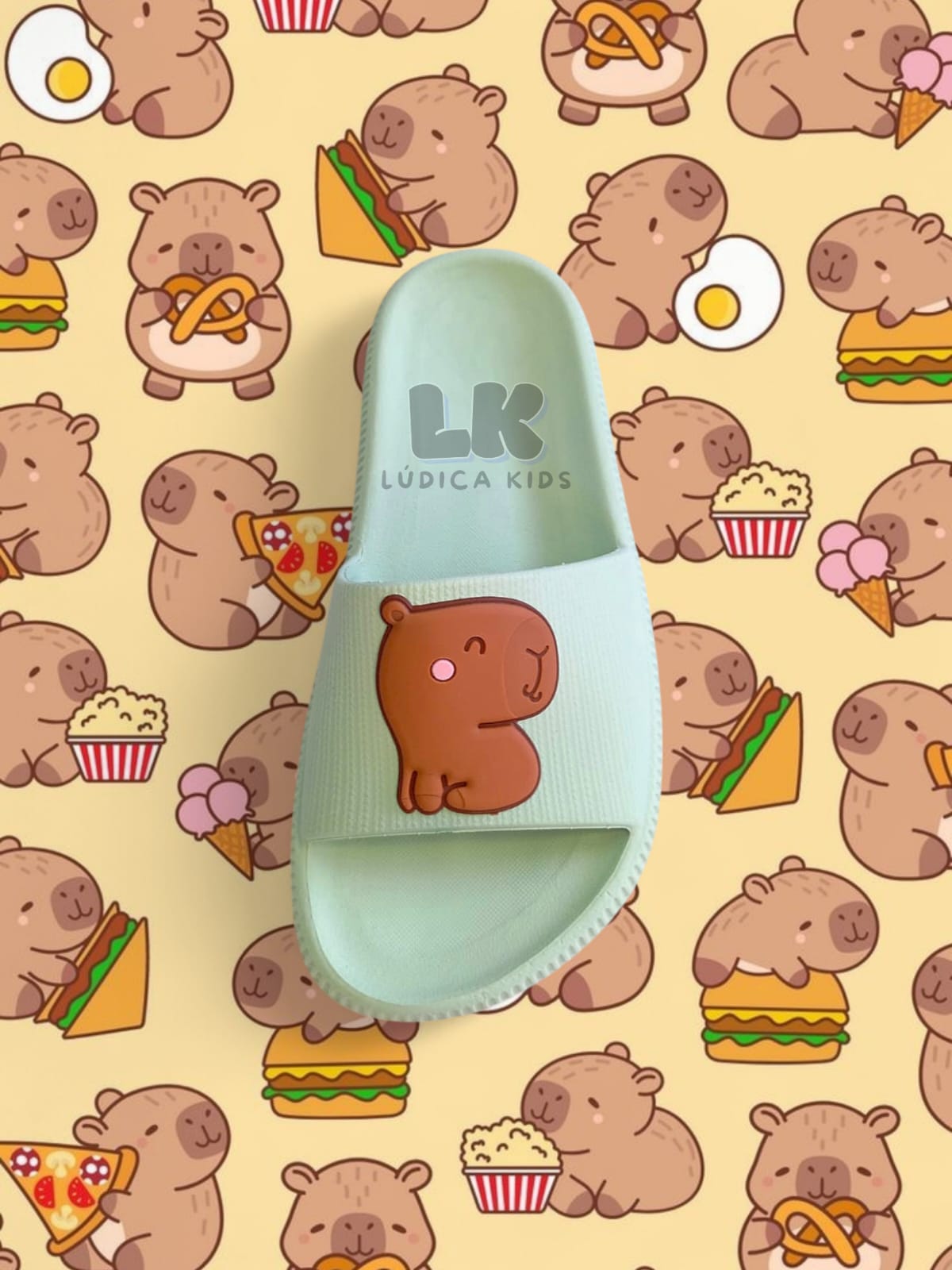 Chinelo Capivara Infantil Juvenil Adulto - Imagem 4